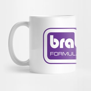 Brabham Formula One Team logo 1973/4 - purple print Mug